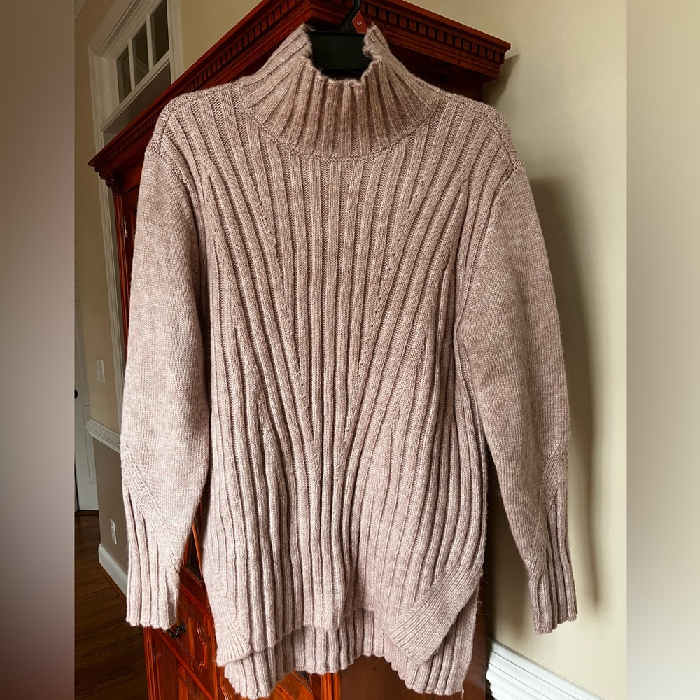 Baby Pink Vera Wang Wool Blend Sweater